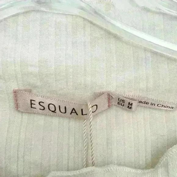 Esqualo Womens Top Lightweight Sand Size Medium NWT - Picture 4 of 6